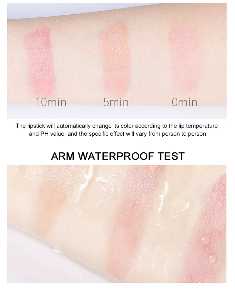 (Hàng Mới Về) Son Dưỡng Môi Chứa Tinh Dầu Hoa Hồng Và Vàng 24k Thay Đổi Màu Sắc Tiện Dụng | BigBuy360 - bigbuy360.vn