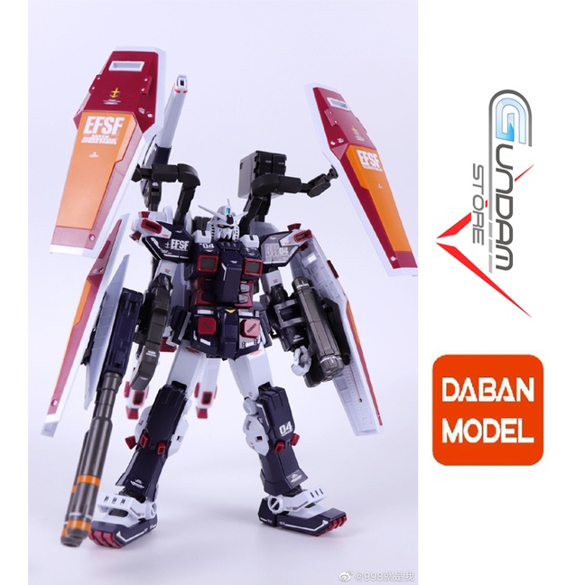 Mô Hình Daban 6654 MG Gundam Full Armor FA-78 Thunderbolt 1/100 Master Grade Đồ Chơi Lắp Ráp Anime