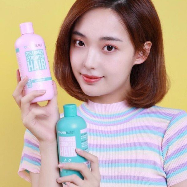 Set Gội Xả Kích Thích Mọc Tóc HAIRBURST For Longer Stronger Hair (Dầu Gội 350ml + Dầu Xả 350ml)