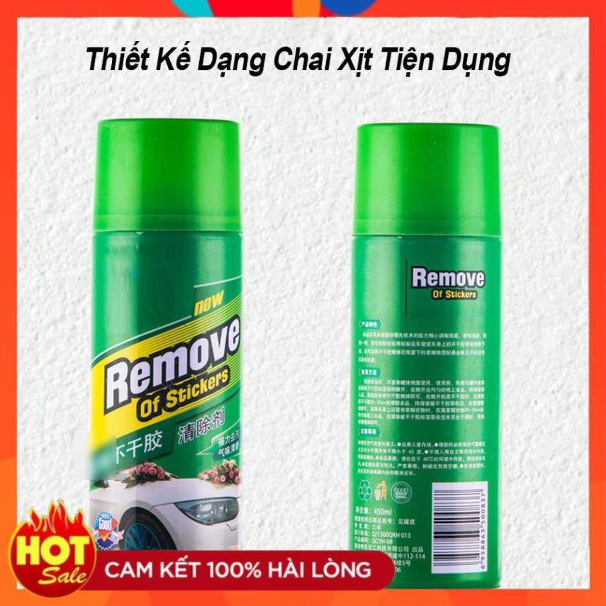 Chai xịt tẩy rửa keo ô tô – Remove of Sticker