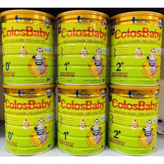 Sữa COLOSBABY BIO 0+,1+, 2+ 800gr  Date mới nhất