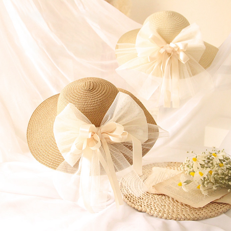 Nón Cối Đi Biển Phong Cách Hàn Quốc Cho Bé