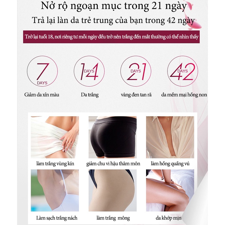 Kem làm trắng có thể kem làm trắng vùng nách làm trắng da làm trắng vùng bẹn hiệu quả 50g