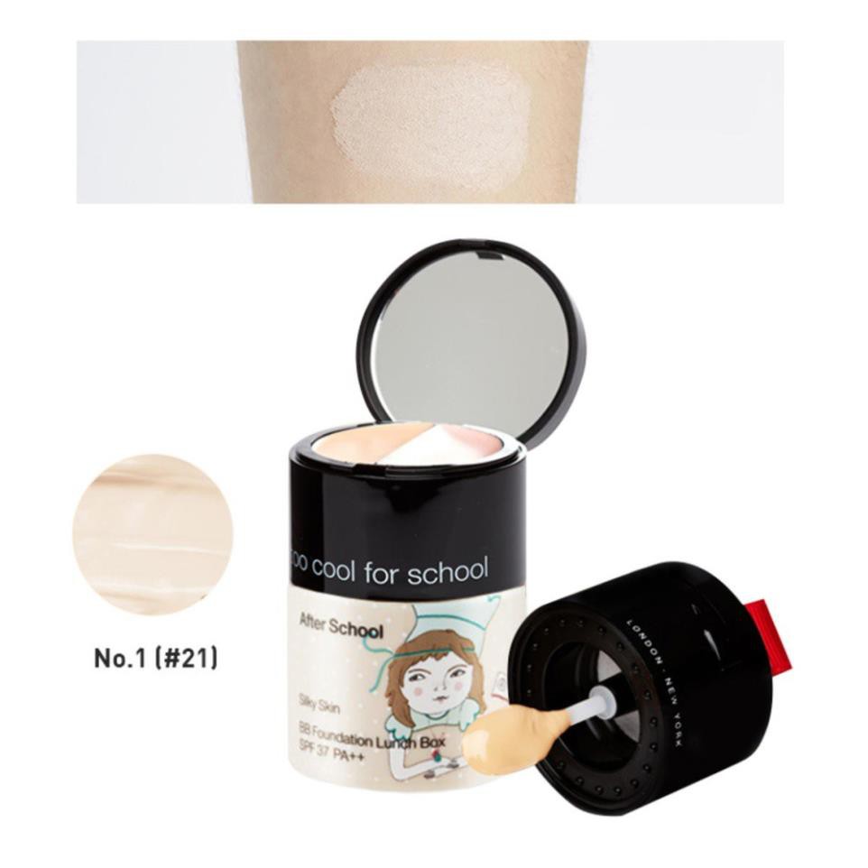 Kem nền trang điểm 3 trong 1 Too Cool For School After School BB Foundation Lunch Box #1 Matte Skin