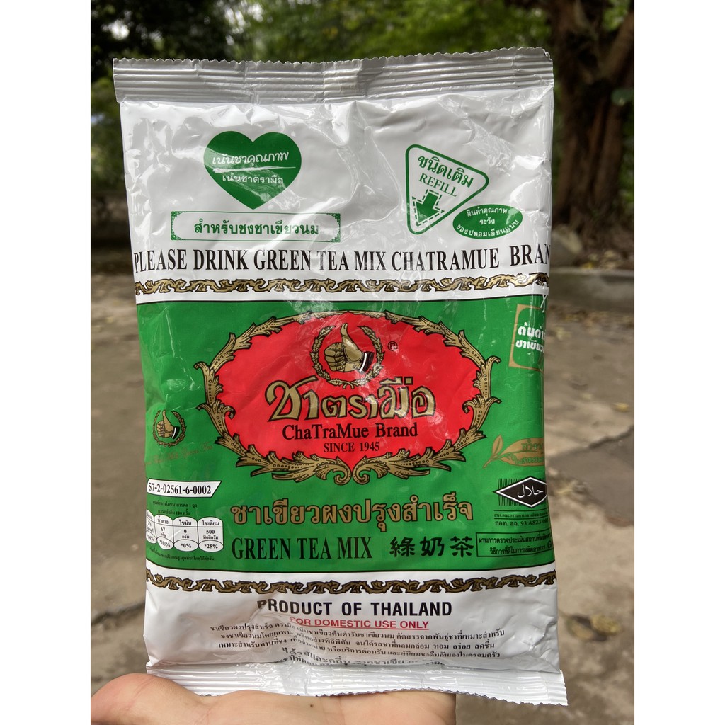 TRÀ SỮA THÁI XANH CHATRAMUE BRAND 200G