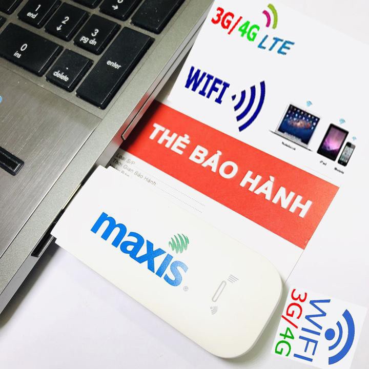 USB 3G Phát WIFI từ sim 3G 4G MAXIS ZTE MF70, TẶNG SIM 4G DATA KHỦNG thumbnail