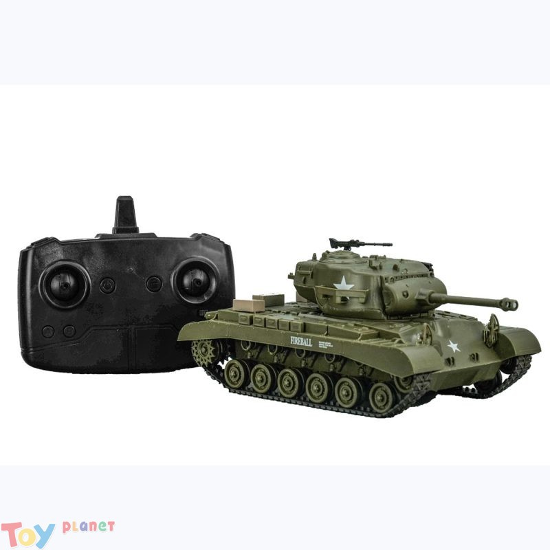 XE TANK M4A3 SHERMAN ĐIỀU KHIỂN TỪ XA TỈ LỆ 1:30 Xe Tank Heng long cỡ nhỏ 1/30 có bắn nhau bằng hồng ngoạ