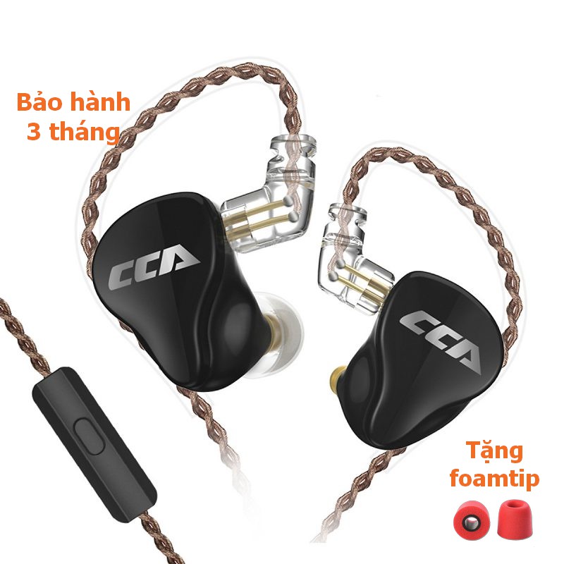 [NC] Tai Nghe CCA CA16 Kiểm Âm Nhét Tai Hybrid 16 Driver In Ear Hifi | Nhấn Bass | Pop Rock Dane EDM | Có Mic