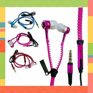 Tai nghe zipper dây kéo