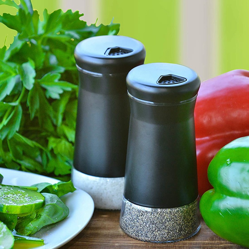 2 Lọ rắc tiêu muối đa năng dành cho nhà bếp