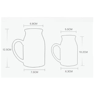 Bộ cốc đôi hình 12 con giáp
