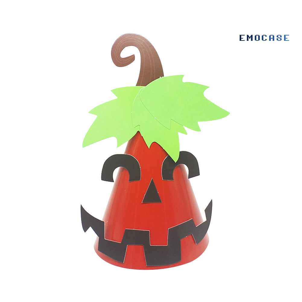 Mũ Beanie Hóa Trang Phù Thủy Dơi Bí Ngô Ma Cà Rồng DIY Cho Bé