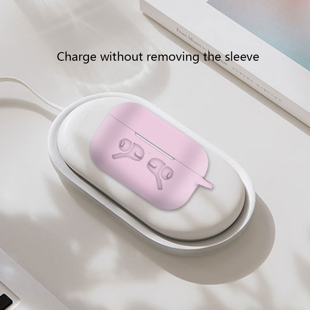 Vỏ Bảo Vệ Hộp Sạc Tai Nghe Không Dây Apple Airpods Pro Airpods 3 Bằng Silicon