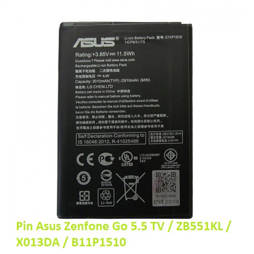 Pin Asus Zenfone Go 5.5 TV / ZB551KL / X013DA / B11P1510