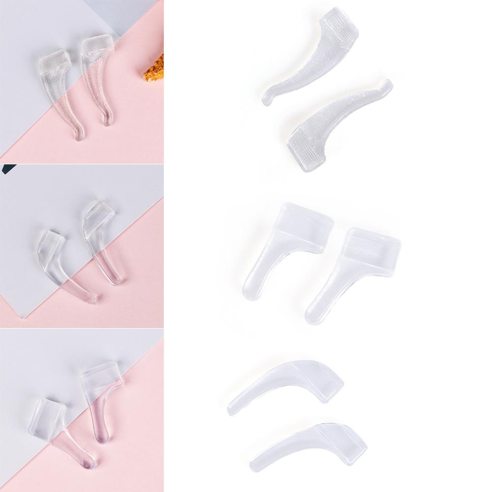 JUNE 10pairs Tip Anti Slip Glass Accessories Silicone Ear Hooks Grip Temple Holder Eyeglasses Eyewear Transparent