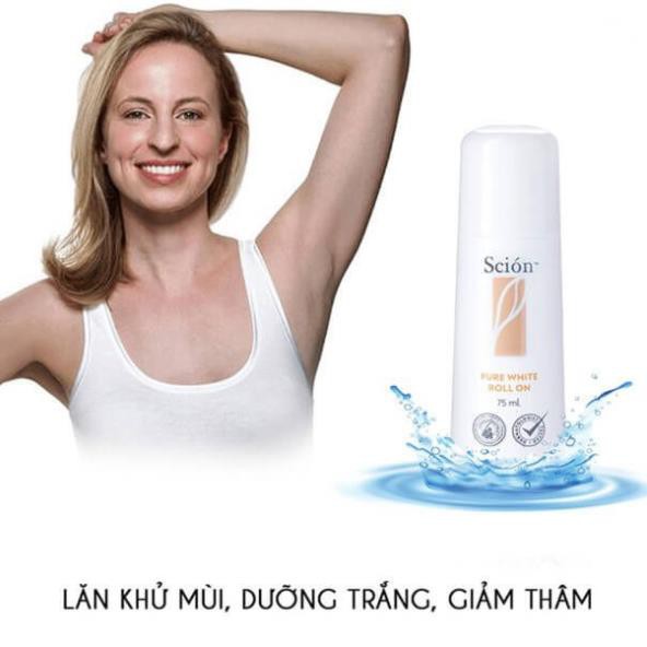 [Hàng chính hãng] Lăn Khử Mùi Scion, Lăn Nách Scion Pure White Roll On Nu Skin, Mua Lăn Nách Chính Hãng