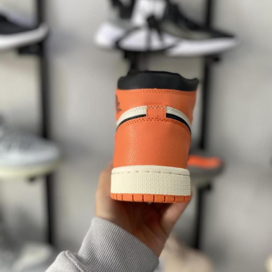 [𝐒𝐀𝐋𝐄 ĐẬ𝐌 𝟔.𝟔] Giày Sneaker Jordan 1 màu cam đen cao cổ nam nữ Full Box Freeship, Giày Jodan low Cao Cổ Cam hot hit 202 | BigBuy360 - bigbuy360.vn