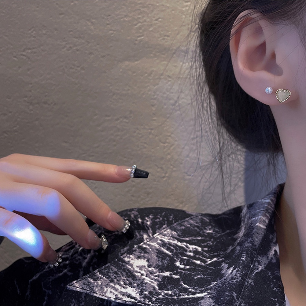 Set 6 Cặp Bông Tai Ngọc Trai Giả Thời Trang Hàn Quốc