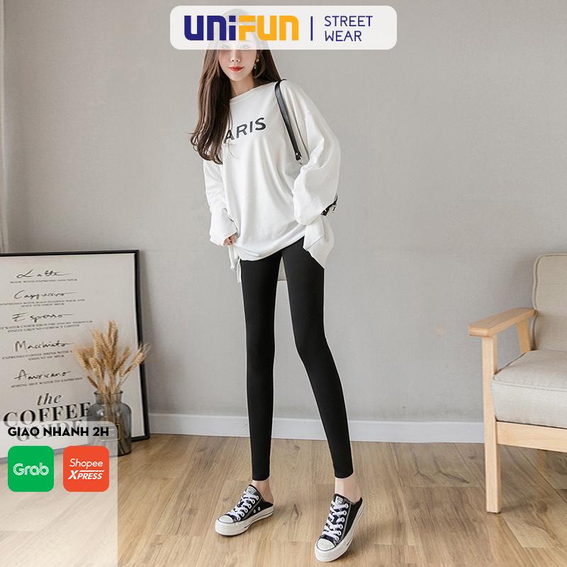 Quần legging nữ đẹp mã TT17 dáng bó ống thể thao chất vải Umi Cao Cấp cho dân văn phòng