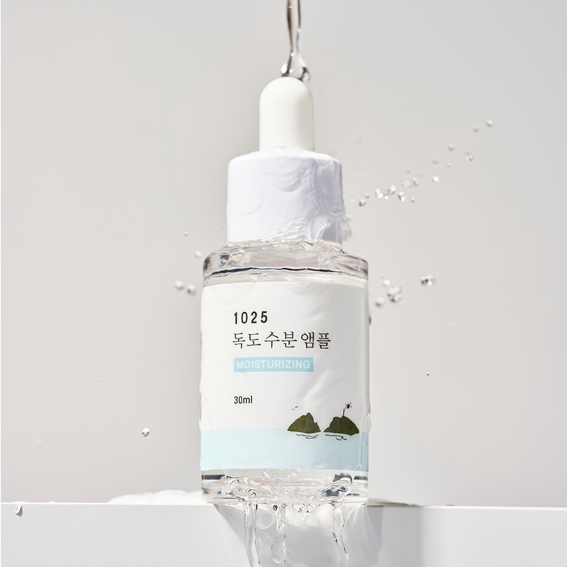 Tinh chất cấp ẩm chứa nước biển sâu Round Lab 1025 Dokdo Moisturizing Ampoule 30ml