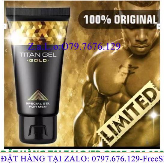 CHE-TÊN SP PHIÊN BẢN GOLD ĐẶC BIỆT MỚI RA 2021 titan8 gen gel nga gold cao cấp phiên bản giới hạn-Gel dành cho nam