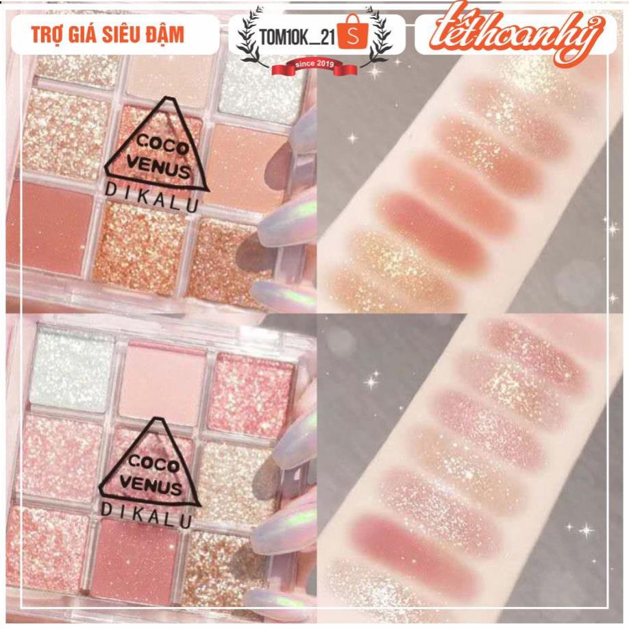 Phấn Mắt 9 Ô COCO VENUS DIKALU | BigBuy360 - bigbuy360.vn