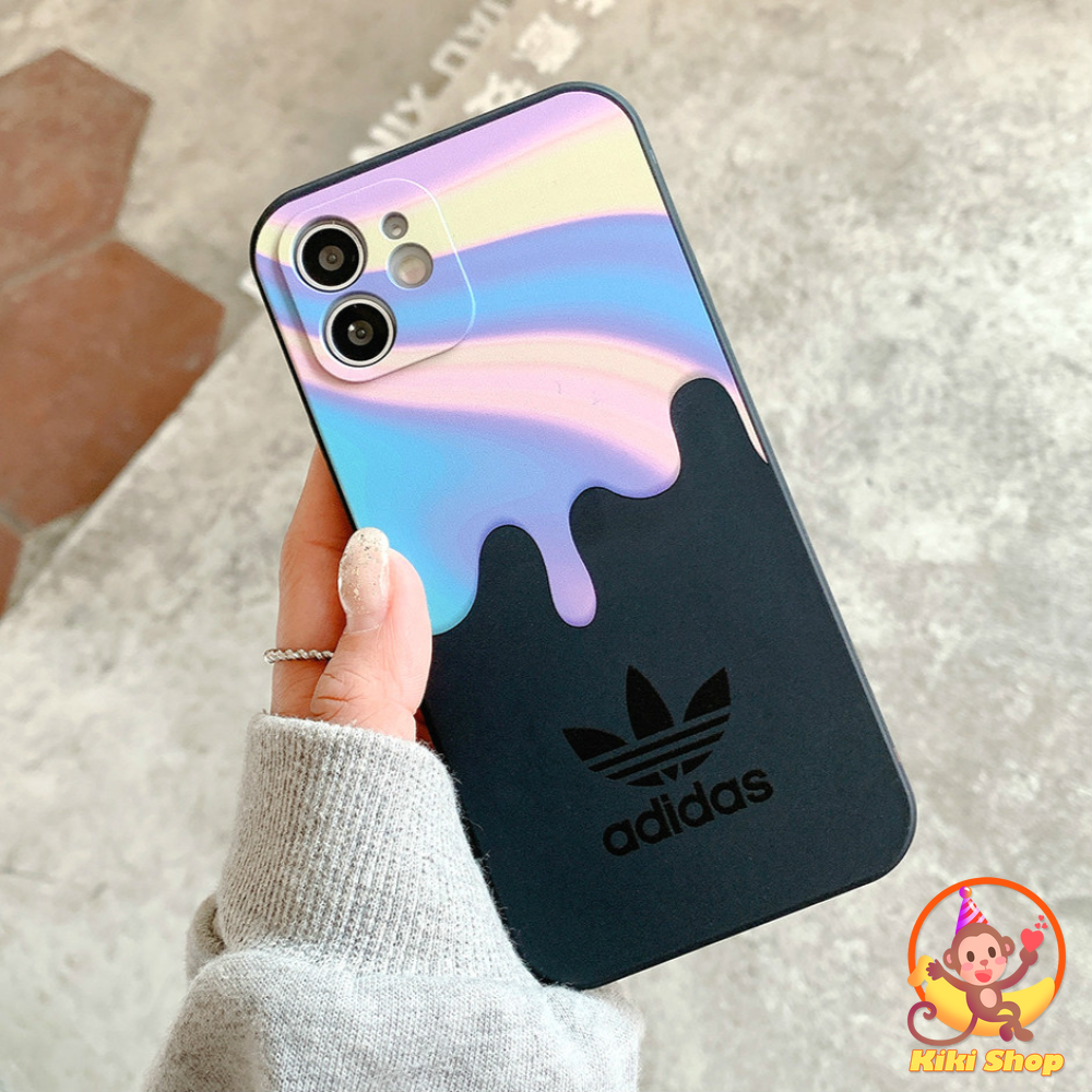 Ốp điện thoại TPU mềm Họa tiết Adidas thời trang cho IPhone 12 11 Pro Max X Xs Max XR 8 7