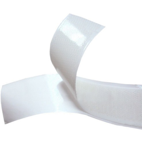 Dán sé/Băng dính gai, khóa nhám, rộng 2.5cm có sẵn keo sẵn