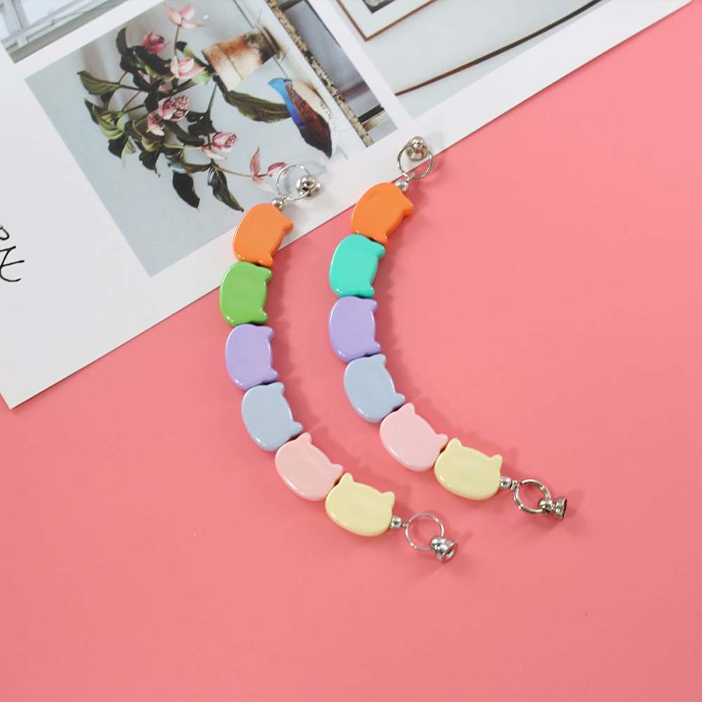 Dây chuỗi hình hoa đeo điện thoại chống rơi DIY