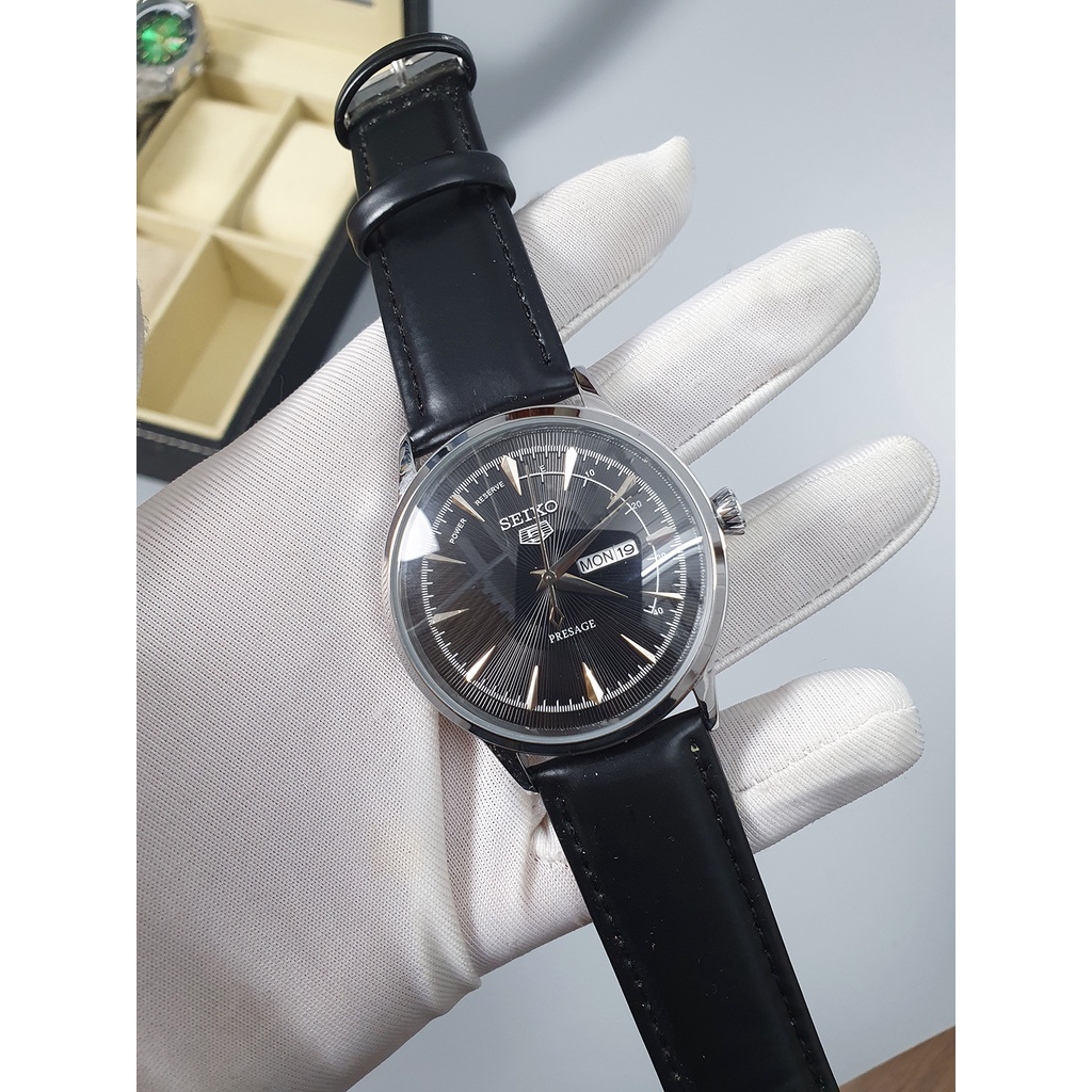 Đồng hồ nam SEIKO 40mm dây da | BigBuy360 - bigbuy360.vn