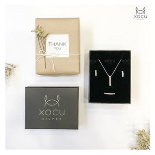 Nhẫn Bạc, Đá Trơn Bản Mảnh, Xocu