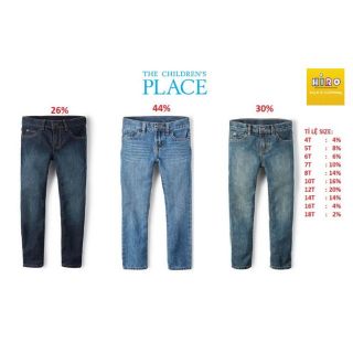 Quần Jean nam quần jean bé trai lớn 16-58kg quần jeans nam