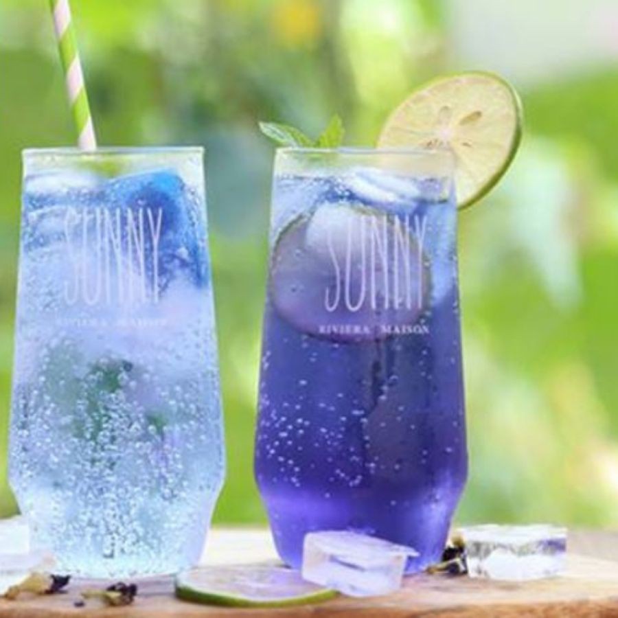 Trà hoa đậu biếc khô cuống xanh