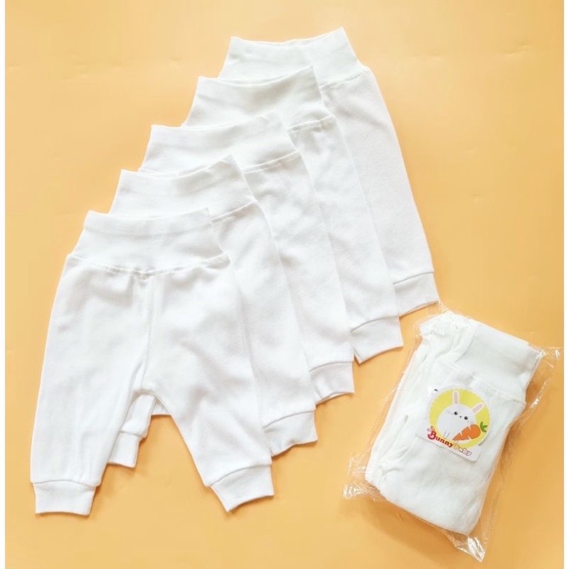 Quần sơ sinh lưng cao Bunny giữ ấm bụng cho bé ngủ ngon.Mẫu ngẫu nhiên