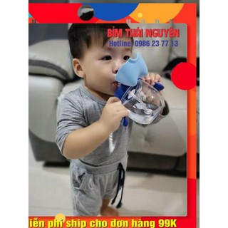 BÌNH TẬP UỐNG NƯỚC CHO BÉ (Có Chống sặc, có dây đeo)