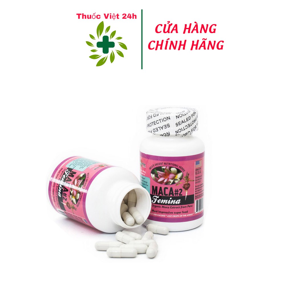 VIÊN UỐNG MACA#2 FEMINA - HỖ TRỢ TĂNG CƯỜNG SINH LÝ NỮ