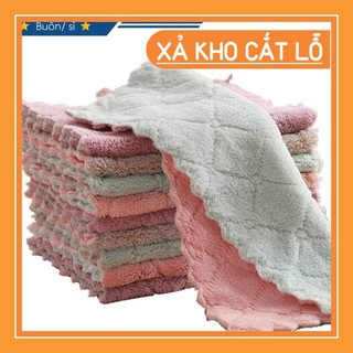 Sét 5 khăn lau đa năng 2 mặt mềm mịn xịn xò
