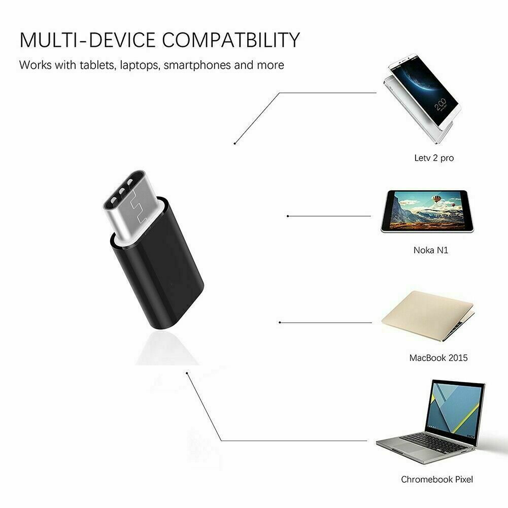 1 Đầu Chuyển Đổi Usb Type C Sang Micro Usb 3.1