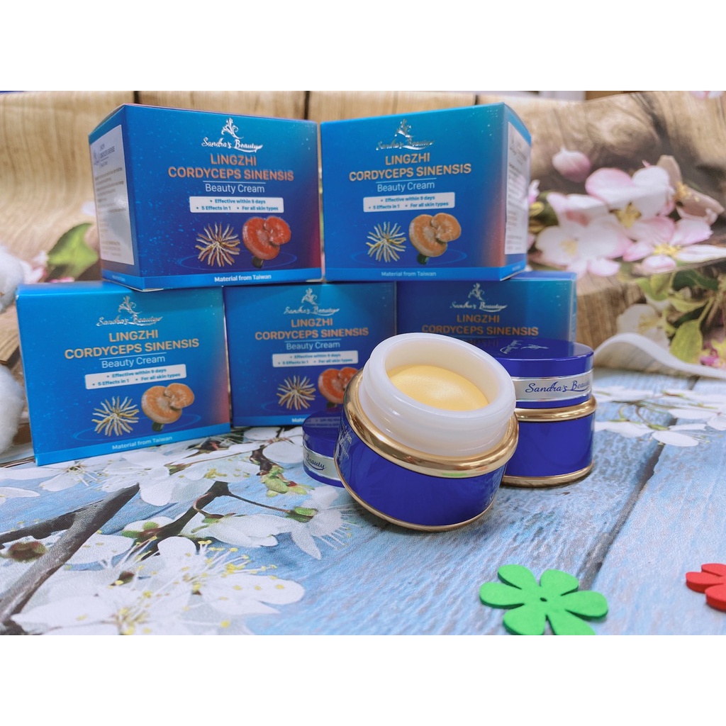 Kem làm đẹp từ Lingzhi & Đông trùng hạ thảo
