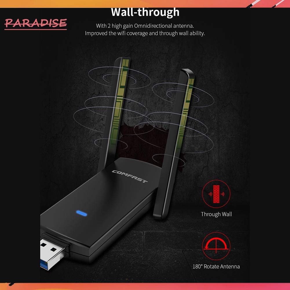 Thiết Bị Thu Phát Wifi Comfast Cf-924Ac 1300m 2.4 / 5.8ghz Usb 3.0 | BigBuy360 - bigbuy360.vn