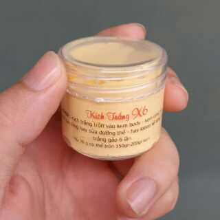 Kem kích trắng X6 dành cho body