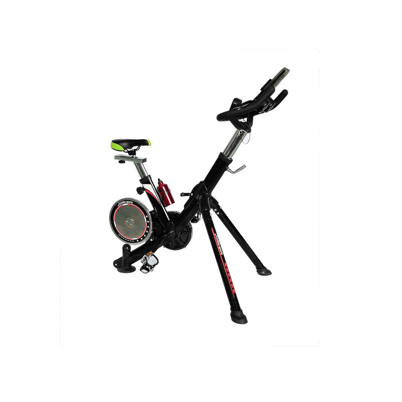 Xe đạp tập tình yêu Air Bike Spin Bike MK142 - Màu đen đỏ, giữ dáng, rèn luyện sức khỏe