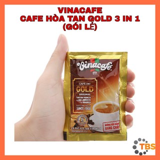 [VINACAFE-GOLD CAFE, GÓI LẺ] Cafe, Cà phê sữa hòa tan GOLD CAFE 3in1