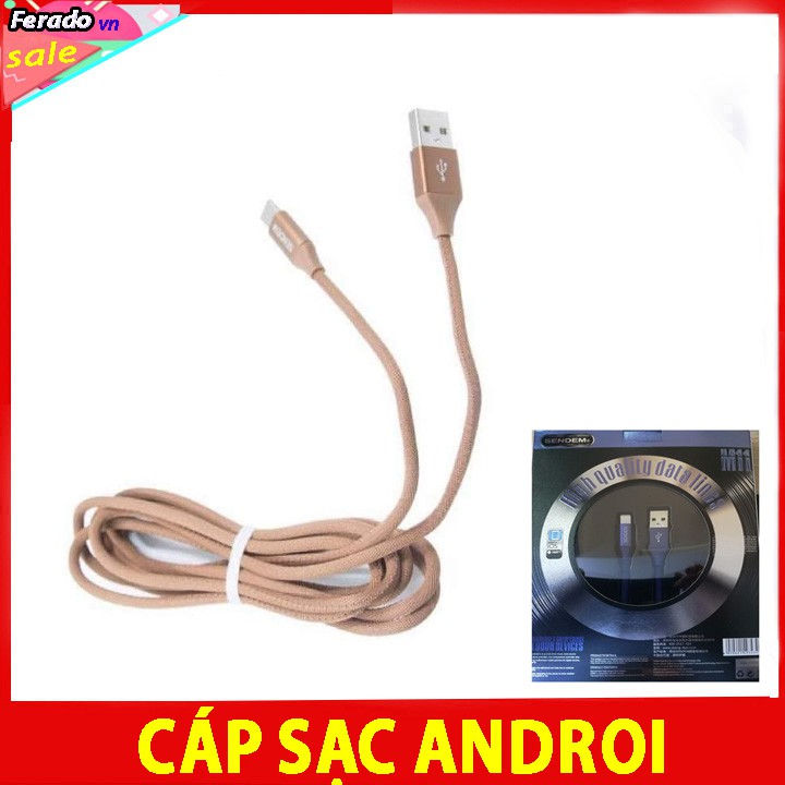 Cáp sạc 3m/ 2m/ 1m bọc dù chống đứt