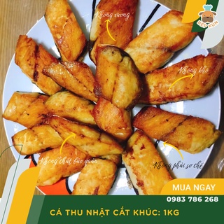 Cá Thu Nhật Cắt Khúc Túi 1Kg