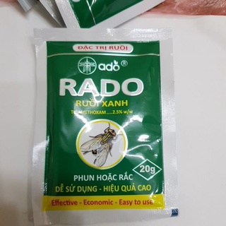 SIÊU DIỆT RUỒI RADO ( 20gr/ gói)