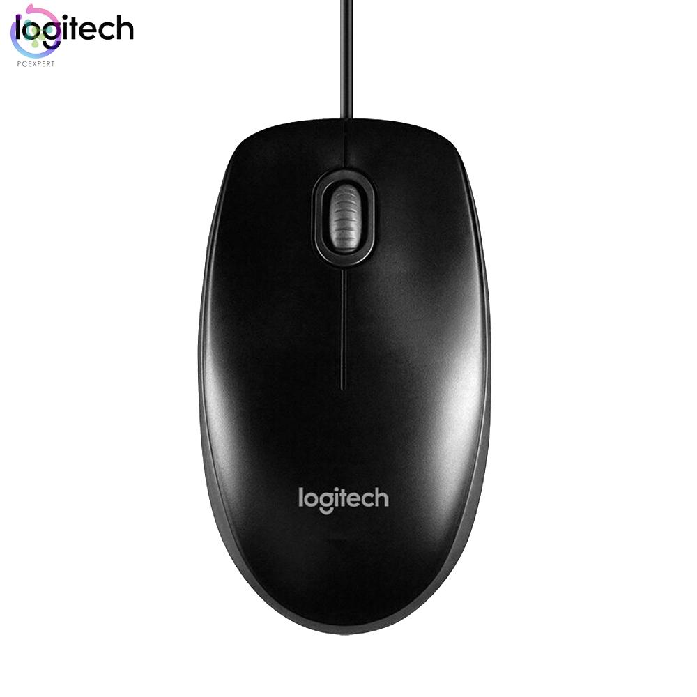 Chuột Quang Có Dây Logitech M100R 1000dpi Đen