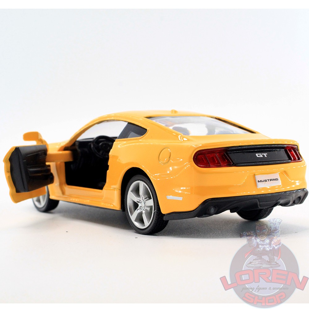 Mô hình ô tô kim loại Ford Mustang 2015 tỷ lệ 1:36, xe hơi thể thao đồ chơi chạy cót lorenshop