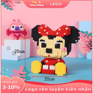 Đồ chơi lắp ghép chuột Mickey loại lớn