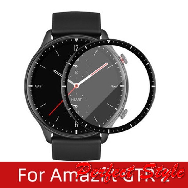 Dán Màn Hình Cường Lực Amazfit GTR 2E GTR2 GTS 3 GTS 2 mini Bip Bip u Bip u u pro  3D Dẻo Full Màn